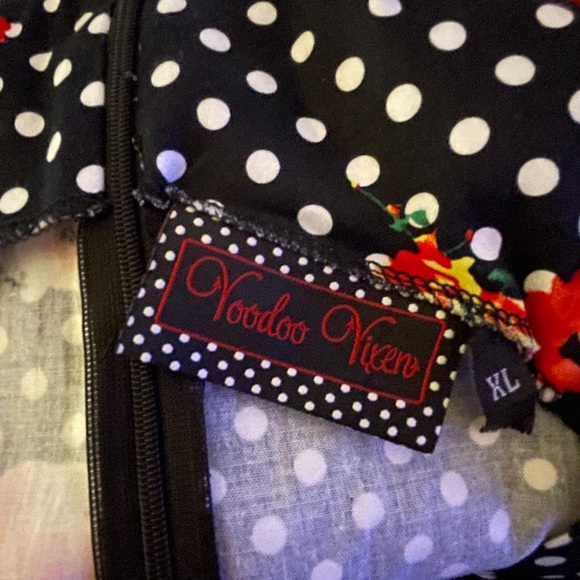 Voodoo Vixen! Cute! Pin Up Dress - Picture 5 of 7